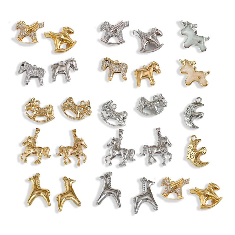 Jewelry Making In La - [HS][LA]1 Buah Liontin Kuda Poni Hiasan