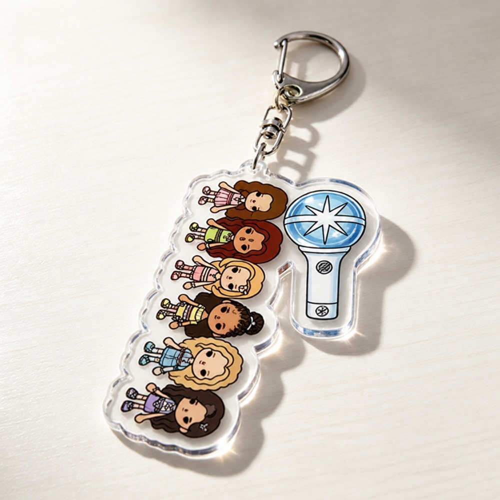 Jewelry Making Hobby - Aksesoris Gantungan Kunci K-pop Katseye, Hiasan