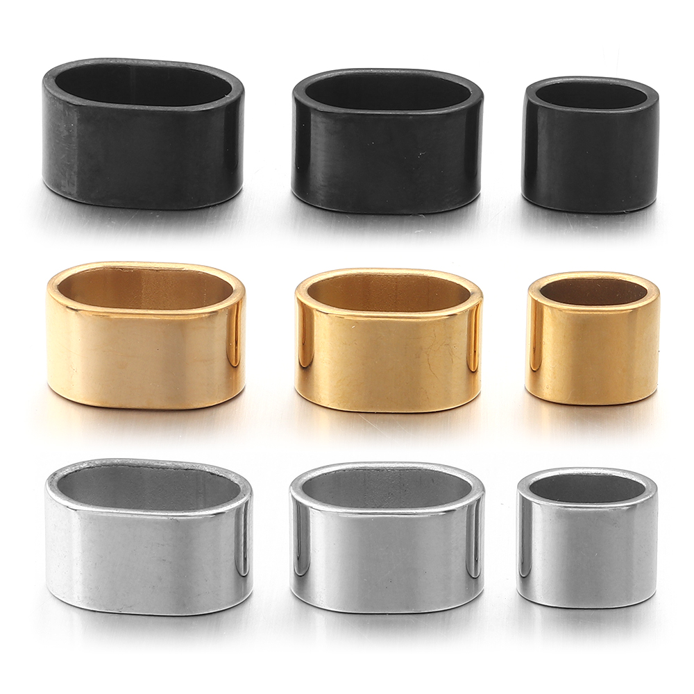 Jewelry Making Equipment - 6pcs Manik-manik Slider Tabung Baja Tahan