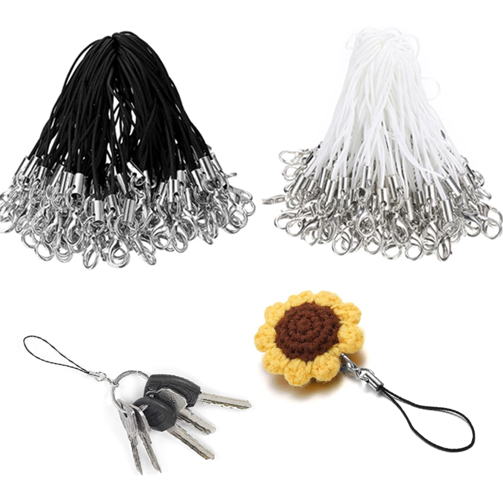 Jewelry Making Equipment - 50/100 Buah Tali Hitam Putih Tali