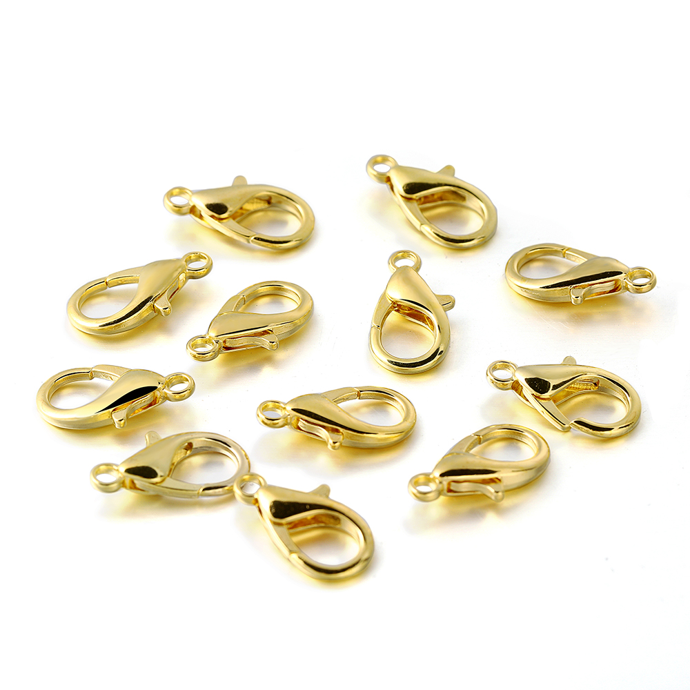 Jewelry Making Hobby - 10 Buah Kait Lobster Berbagai Ukuran,