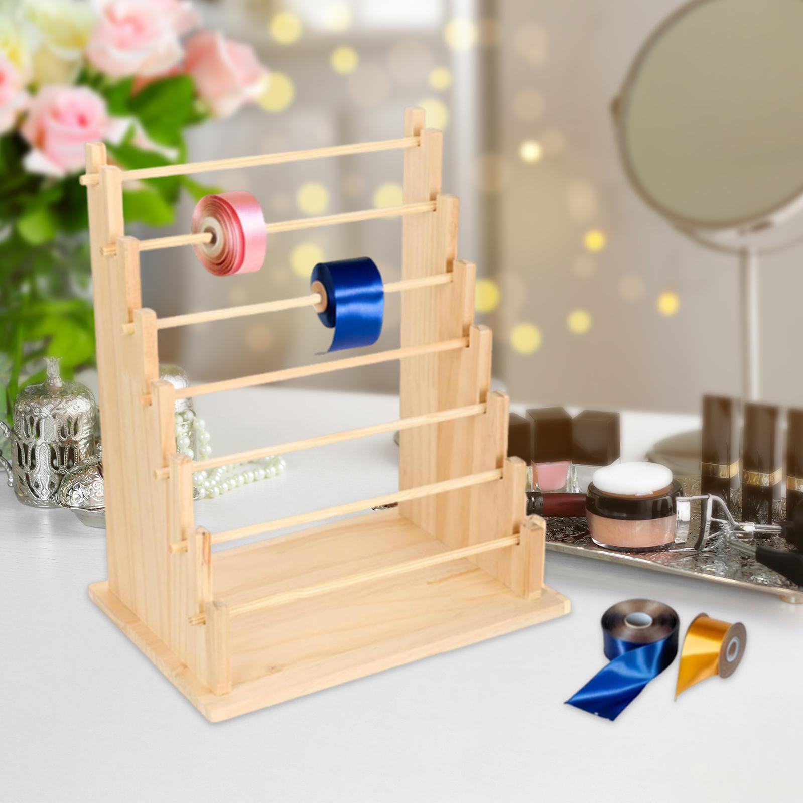Jewelry Making Organizer - Rak Organizer Pita Kayu Tempat Penyimpanan