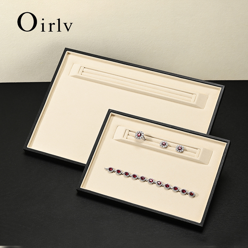 Jewelry Making Organizer - Oirlv Nampan Perhiasan Kulit Cincin Kalung