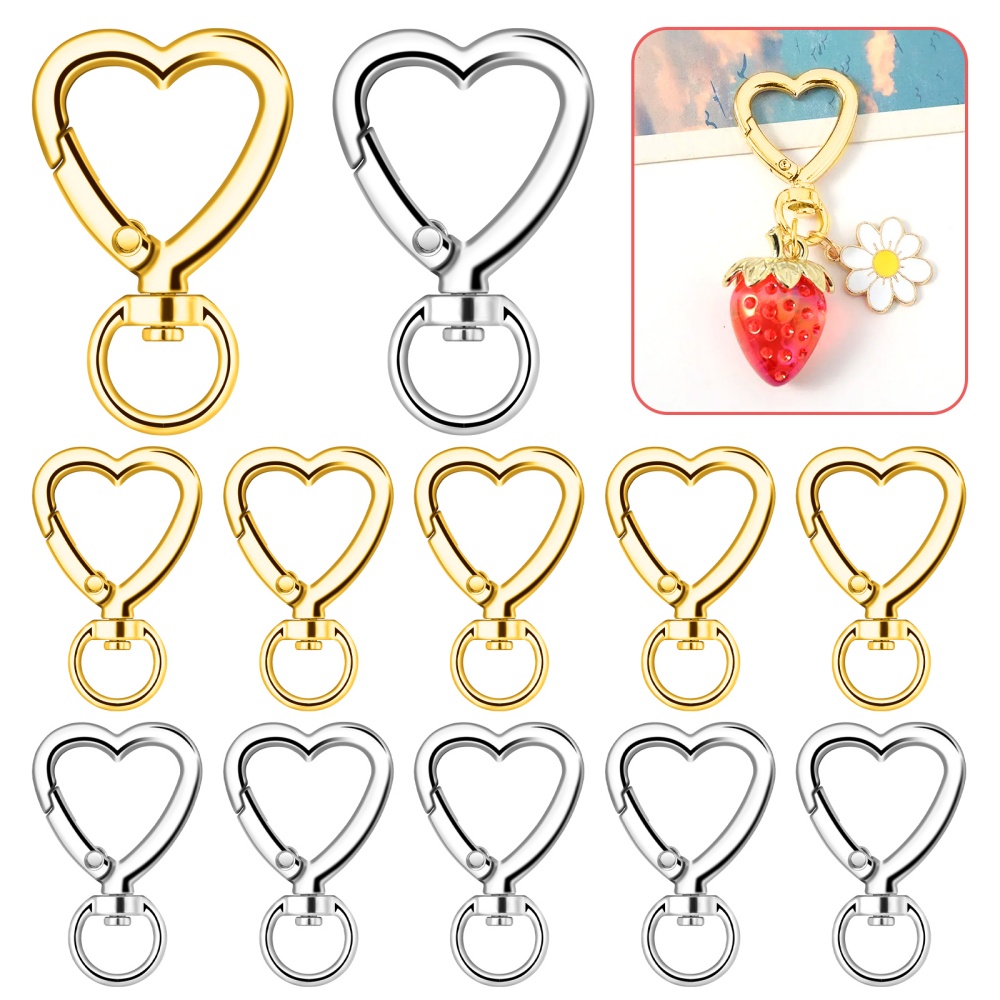 Jewelry Making Kit For Beginners - 10 Buah Gesper Cakar Lobster Logam