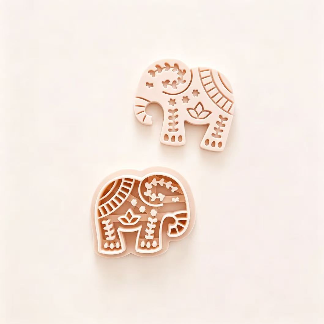 Jewelry Making In La - Pemotong tanah liat polimer berbentuk gajah,