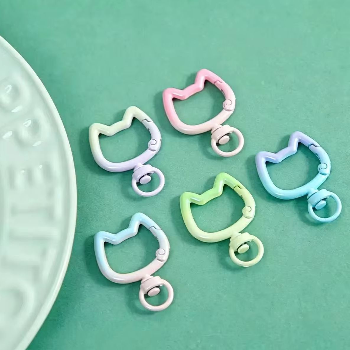 Jewelry Making Hobby - 5-10 Buah Gantungan Kunci Carabiner Konektor