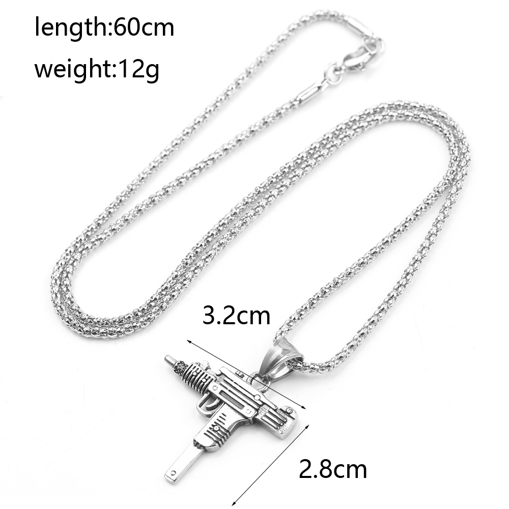 Kalung Liontin Senapan Mesin U - Jewelry Making Equipment ulasan dan harga