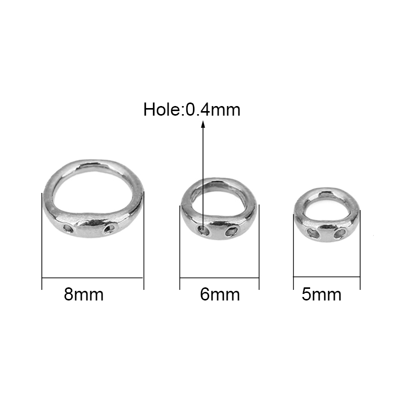 20 Buah Kait Kalung Baja Tahan - Jewelry Making Equipment ulasan dan harga