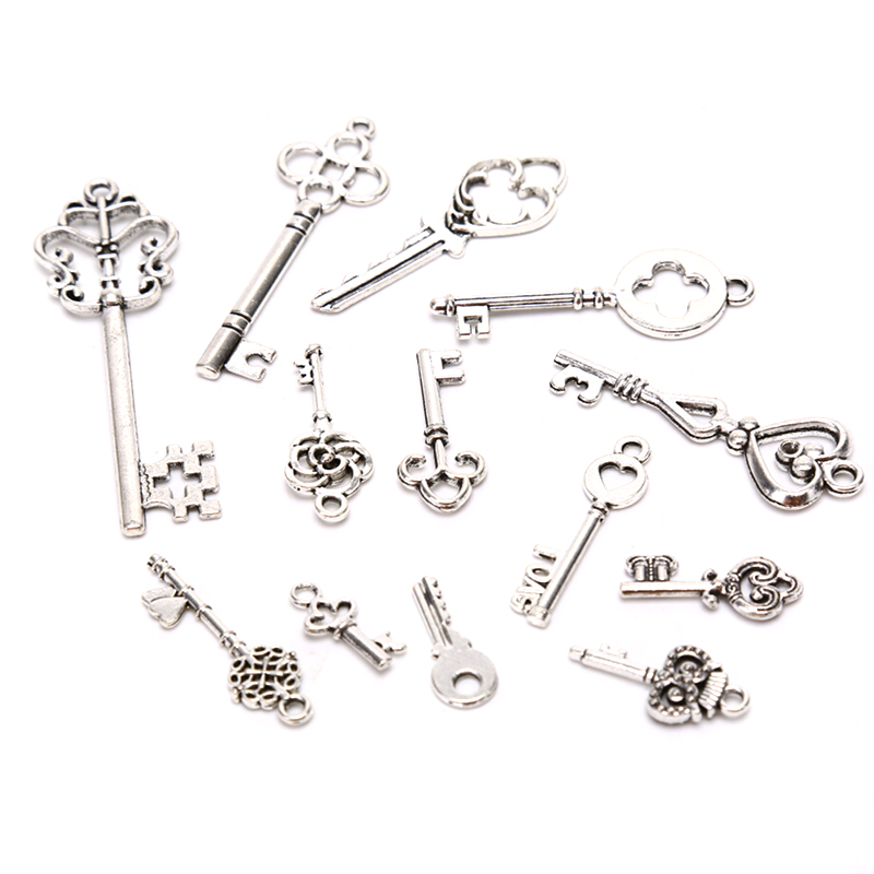 [LA]13Pcs Liontin Gantungan Ku - Jewelry Making In La ulasan dan harga