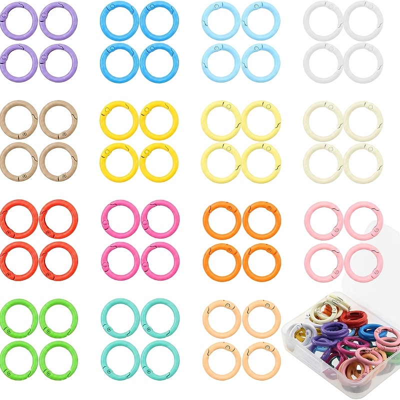 100pcs O-Ring Pegas Bulat Berw - Jewelry Making Kit For Beginners ulasan dan harga