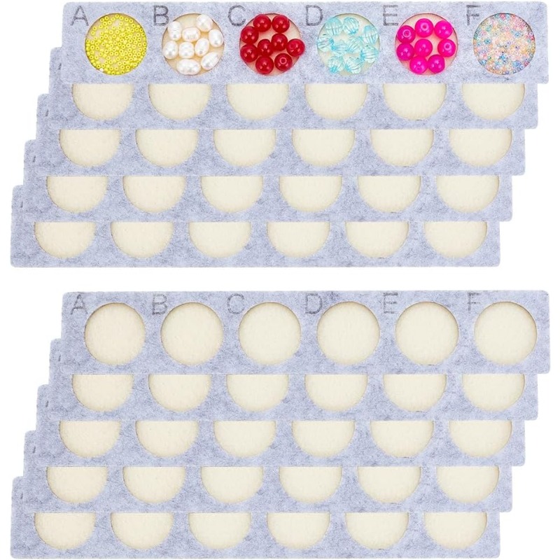 10 buah nampan desain manik ti - Jewelry Making Organizer ulasan dan harga