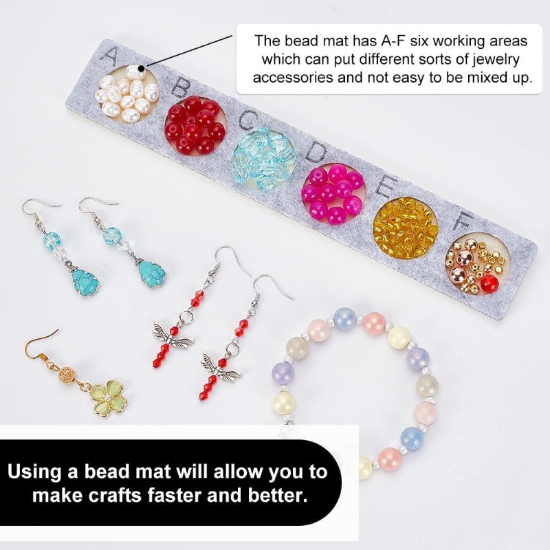10 buah nampan desain manik ti - Jewelry Making Organizer ulasan dan harga