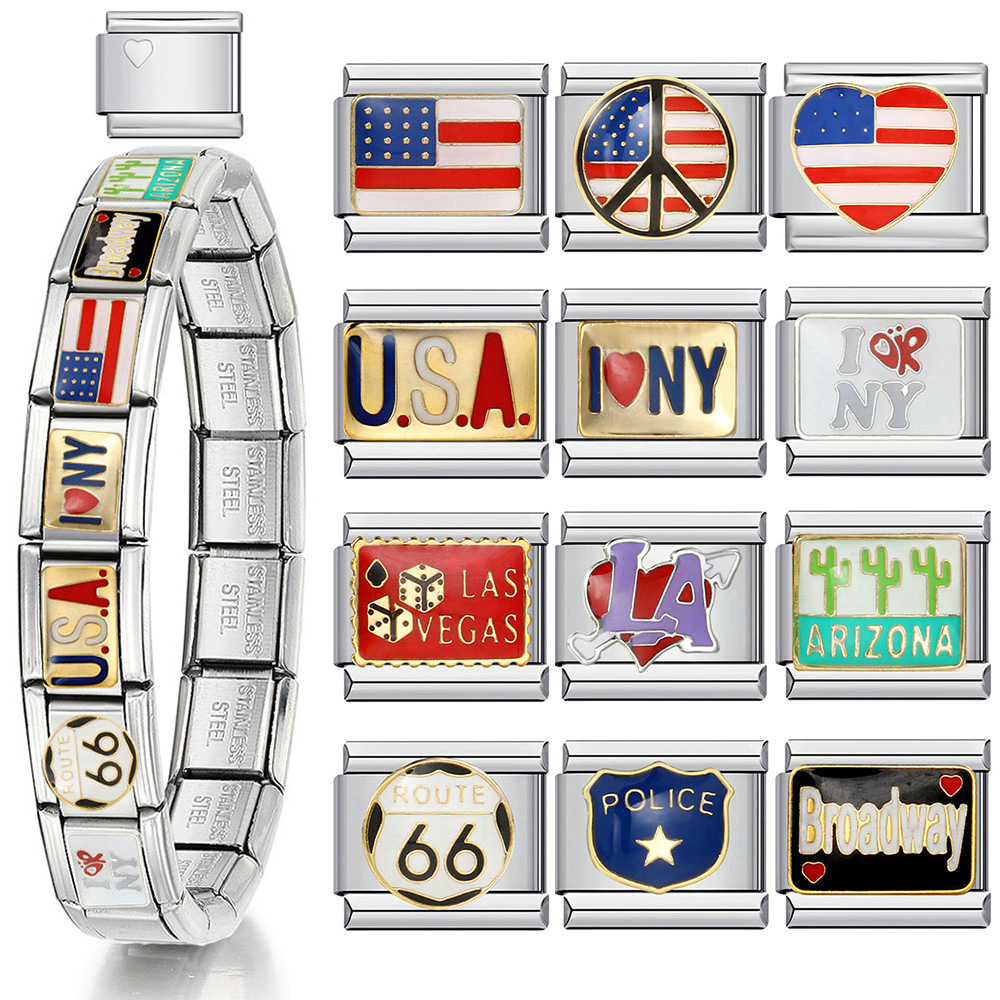 1 buah Y2K gelang pesona Itali - Jewelry Making In La ulasan dan harga