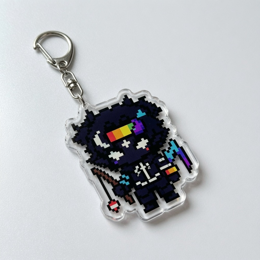 Gantungan Kunci Chibi Lucu Wif - Jewelry Making Hobby ulasan dan harga