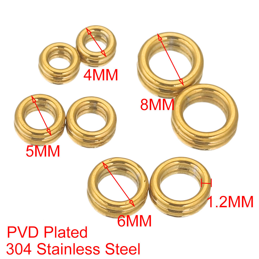 50 buah cincin lompat tertutup - Jewelry Making Closed Jump Rings ulasan dan harga