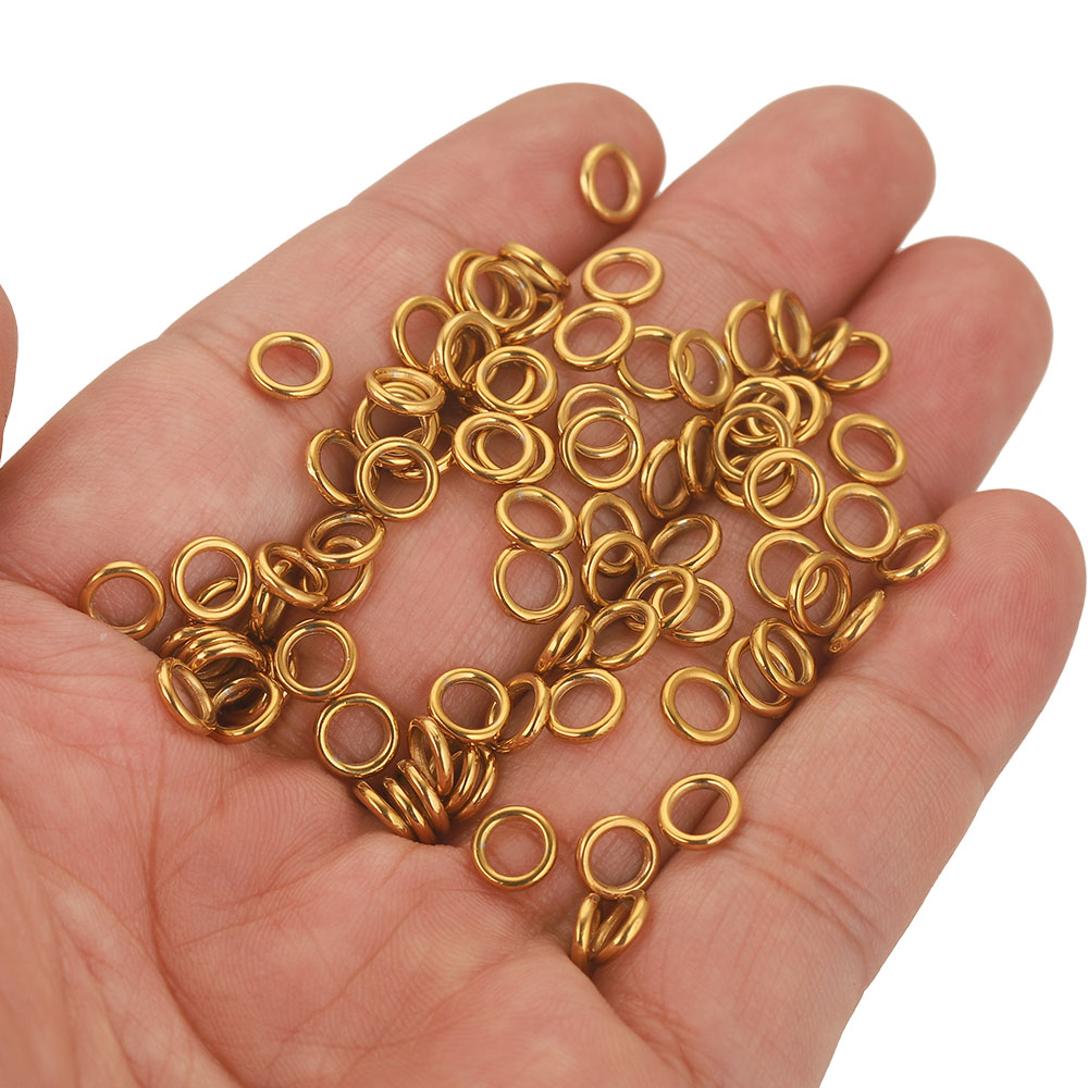 50 buah cincin lompat tertutup - Jewelry Making Closed Jump Rings ulasan dan harga