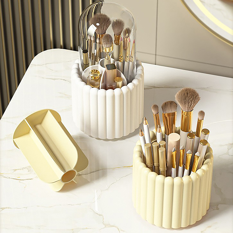 Tempat kuas Makeup berputar 36 - Jewelry Making Organizer ulasan dan harga