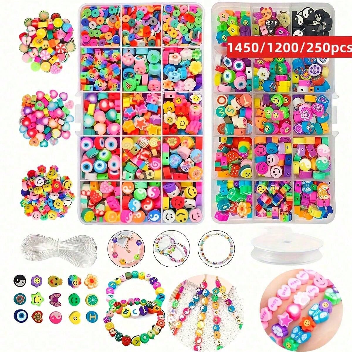 1450/1200/250pcs Set Manik-man - Jewelry Making Organizer ulasan dan harga