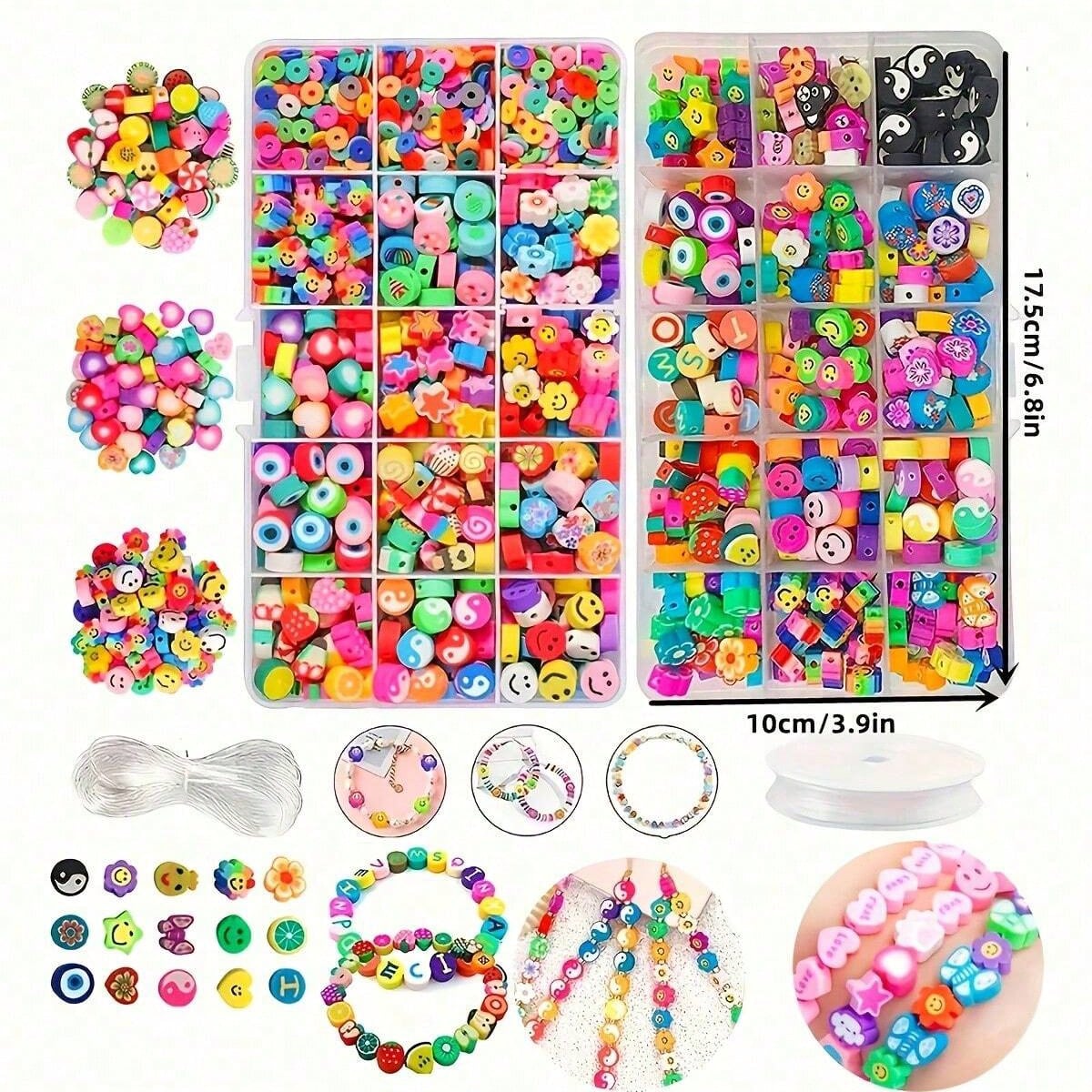 1450/1200/250pcs Set Manik-man - Jewelry Making Organizer ulasan dan harga