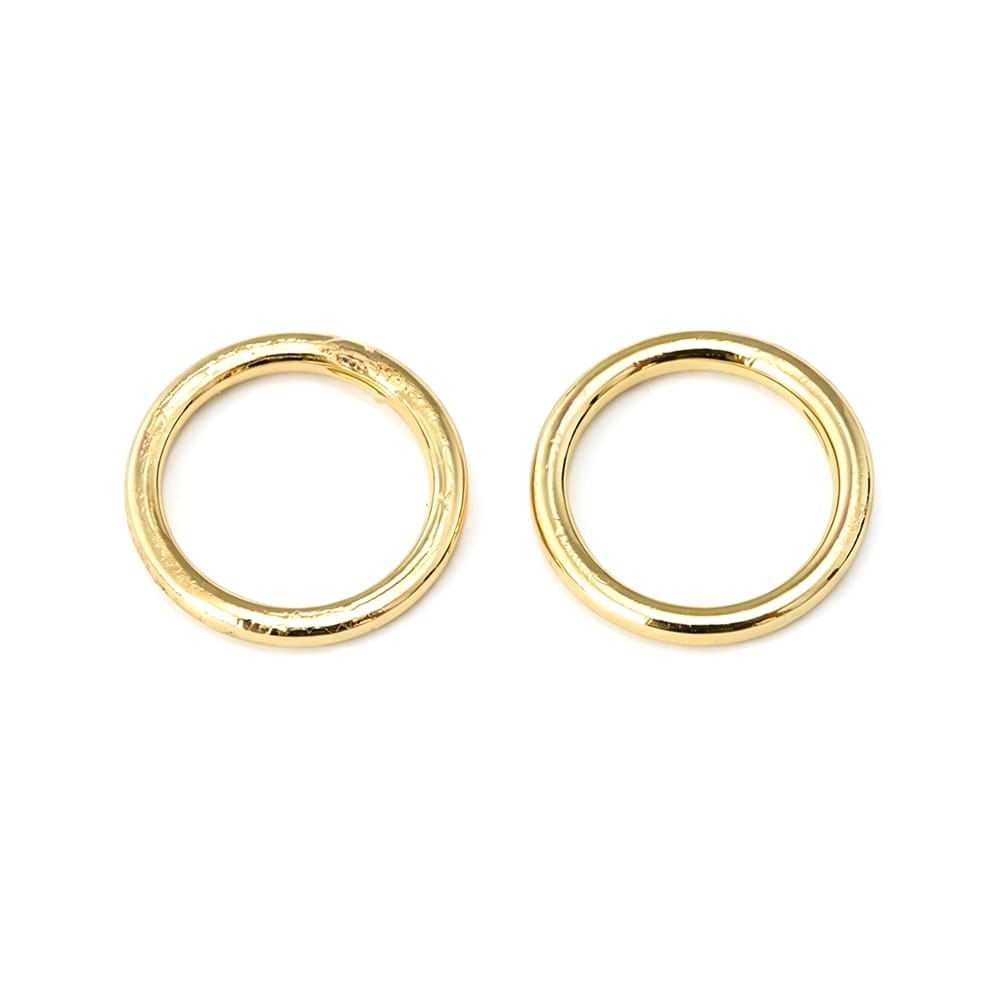4~14.5MM Kawat Bulat Kuningan  - Jewelry Making Closed Jump Rings ulasan dan harga