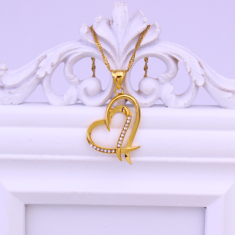 FS kalung liontin hati perhias - Jewelry Making New Zealand ulasan dan harga