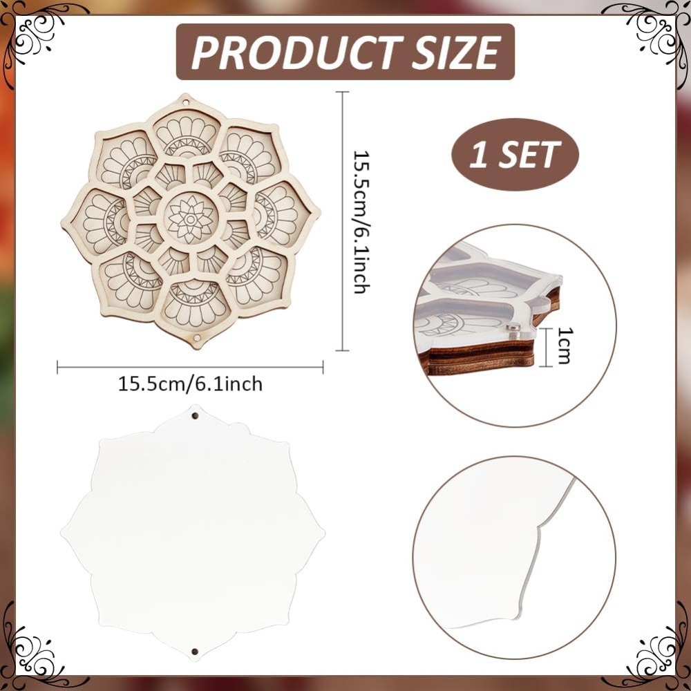 Kotak Manik Bunga Baki Organiz - Jewelry Making Organizer ulasan dan harga