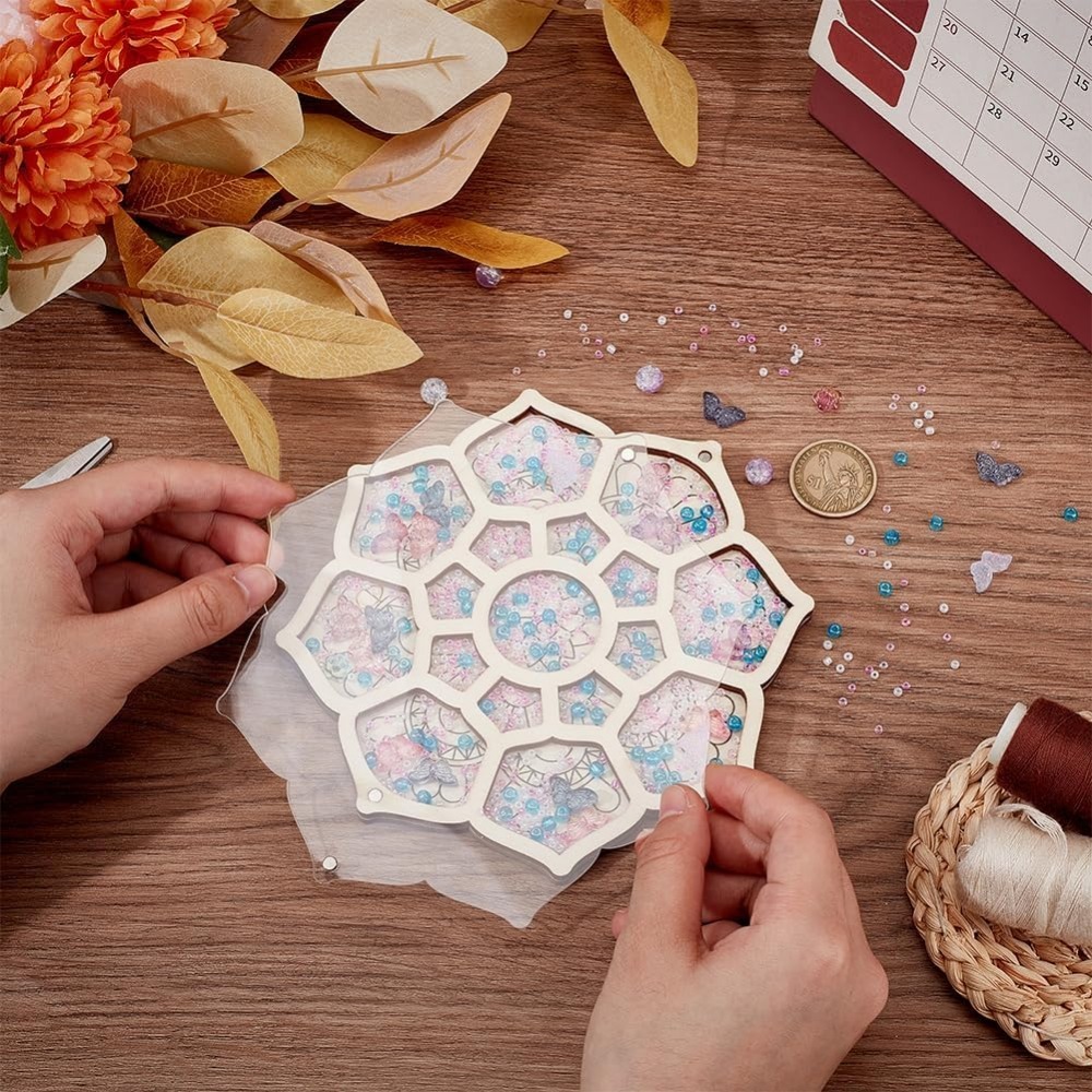 Kotak Manik Bunga Baki Organiz - Jewelry Making Organizer ulasan dan harga