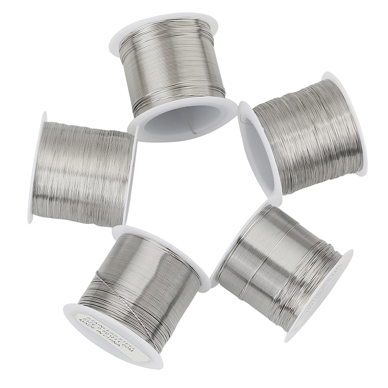 1Rol Baja Tahan Karat 0.2 0.3  - Jewelry Making Equipment ulasan dan harga