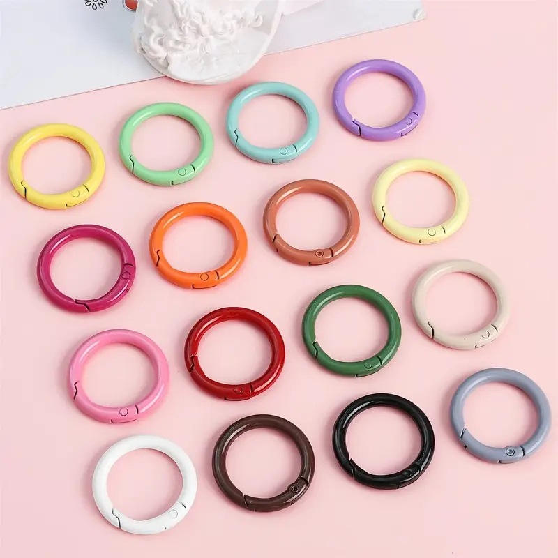 10 Buah Cincin O Pegas Logam 2 - Jewelry Making Kit For Beginners ulasan dan harga