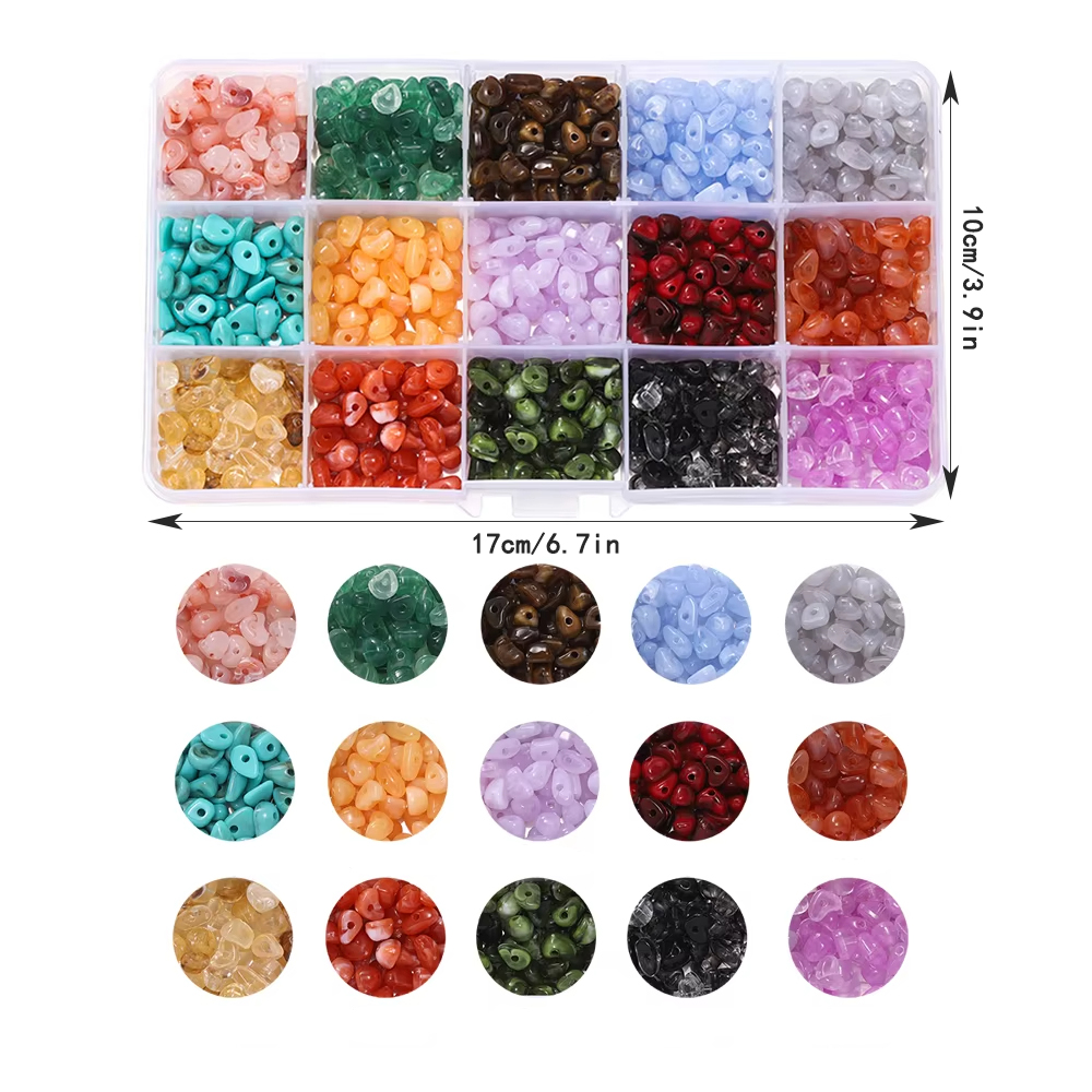 Kira-kira 525 pcs/Kotak Manik- - Jewelry Making Organizer ulasan dan harga
