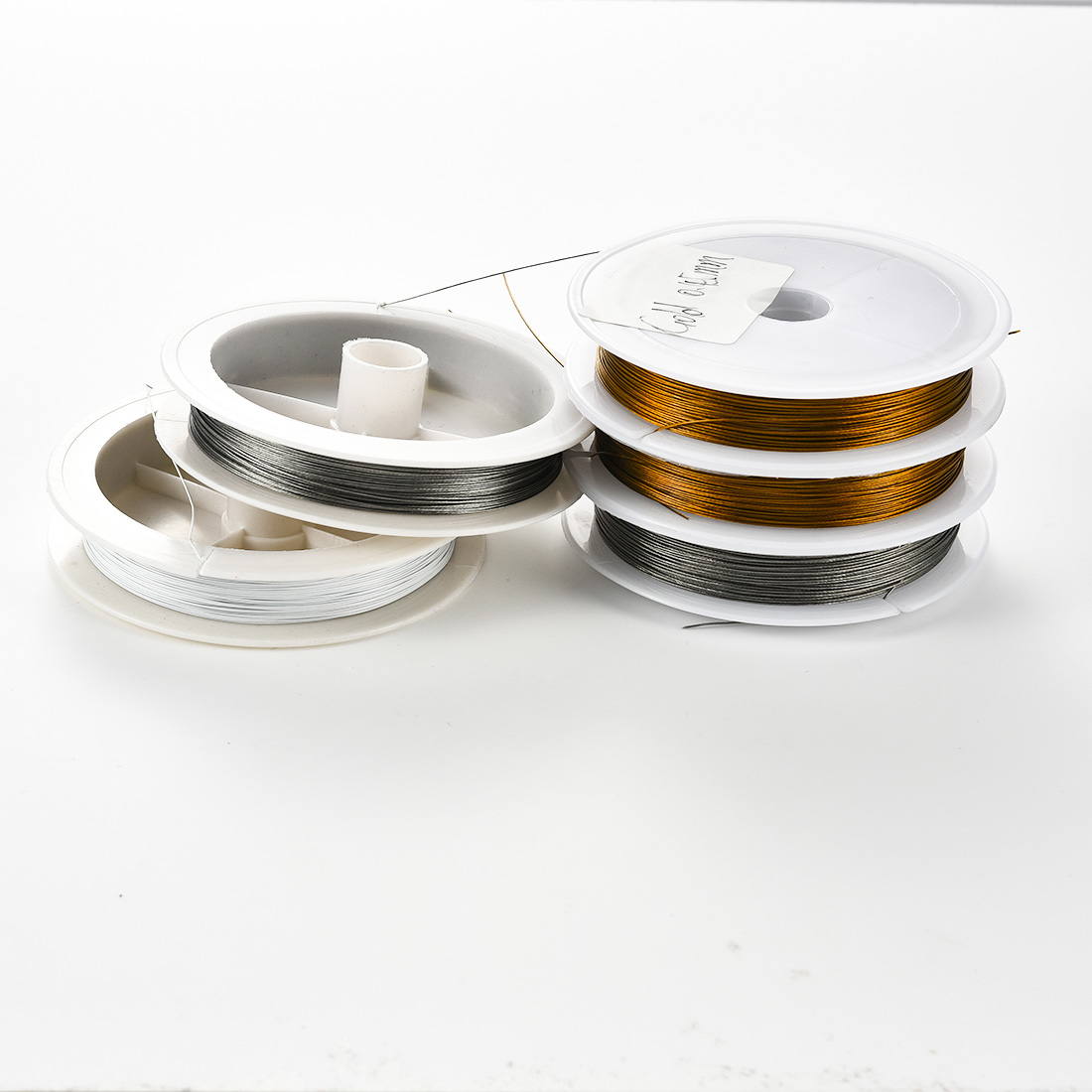 30M/Roll Kawat Manik-manik Baj - Jewelry Making Equipment ulasan dan harga