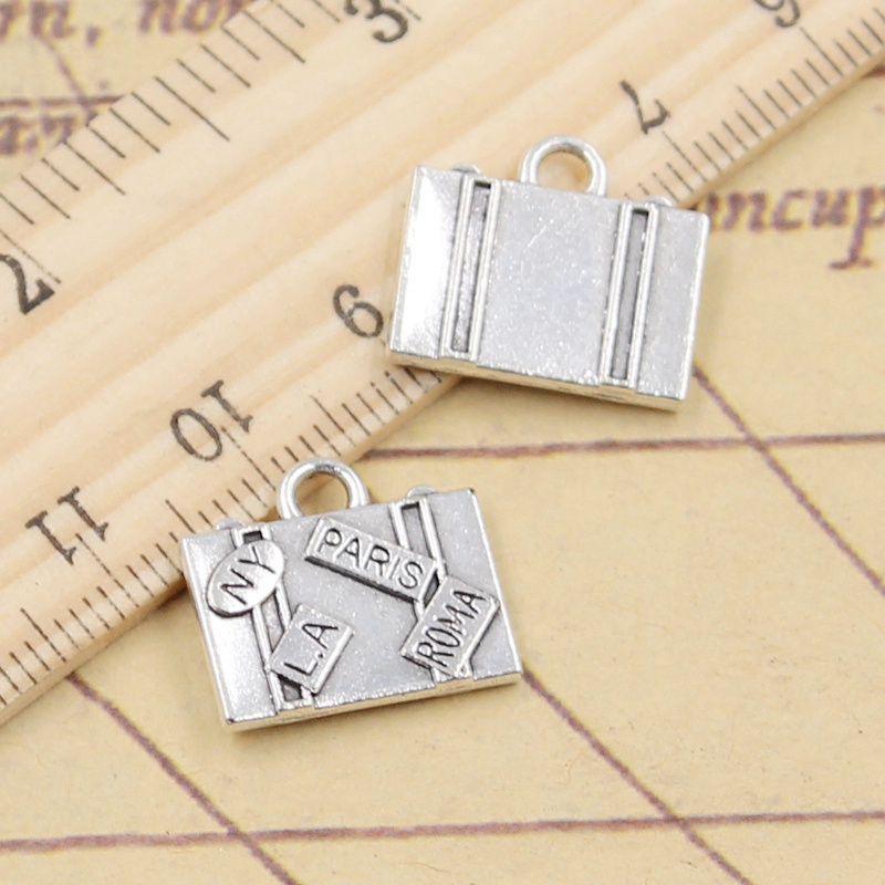 10 Pcs Pesona Perjalanan Tas N - Jewelry Making In La ulasan dan harga