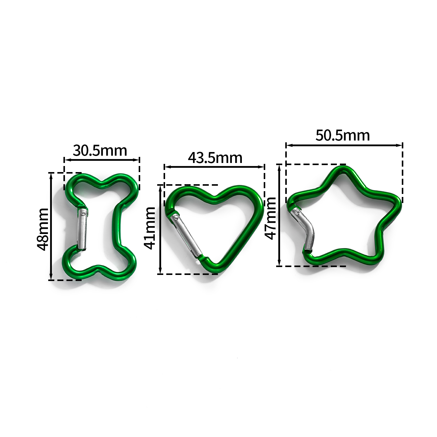 1pcs/Lot Klip Karabiner Mini A - Jewelry Making Equipment ulasan dan harga